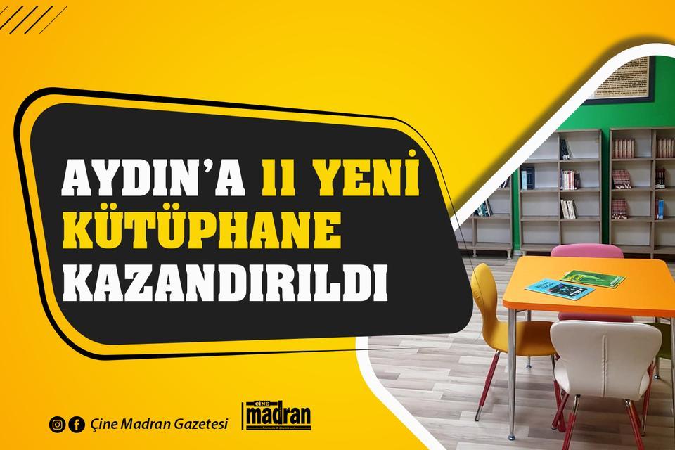 Aydın’da “Mesleki Eğitimde 1000 Okul Projesi” kapsamındaki 11 meslek lisesinin yeni kütüphaneleri oluşturuldu.
