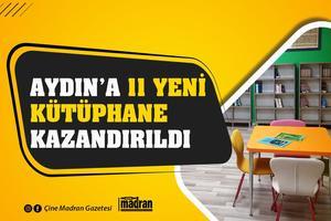 Aydın’da “Mesleki Eğitimde 1000 Okul Projesi” kapsamındaki 11 meslek lisesinin yeni kütüphaneleri oluşturuldu.
