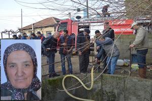 Çine'de 66 yaşındaki Fatma Özçınar, komşusunun bahçesinde bulunan su kuyusuna atlayarak intihar etti.