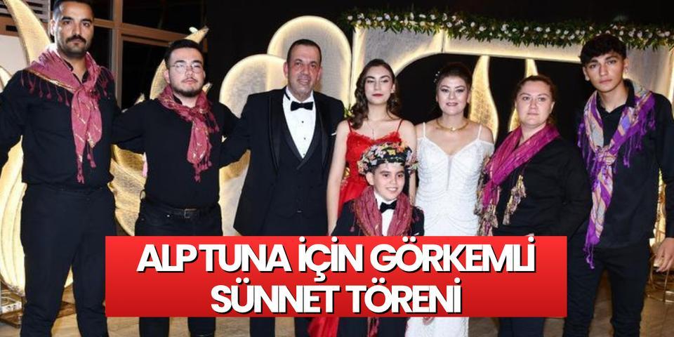 Alp Tuna için görkemli sünnet töreni
