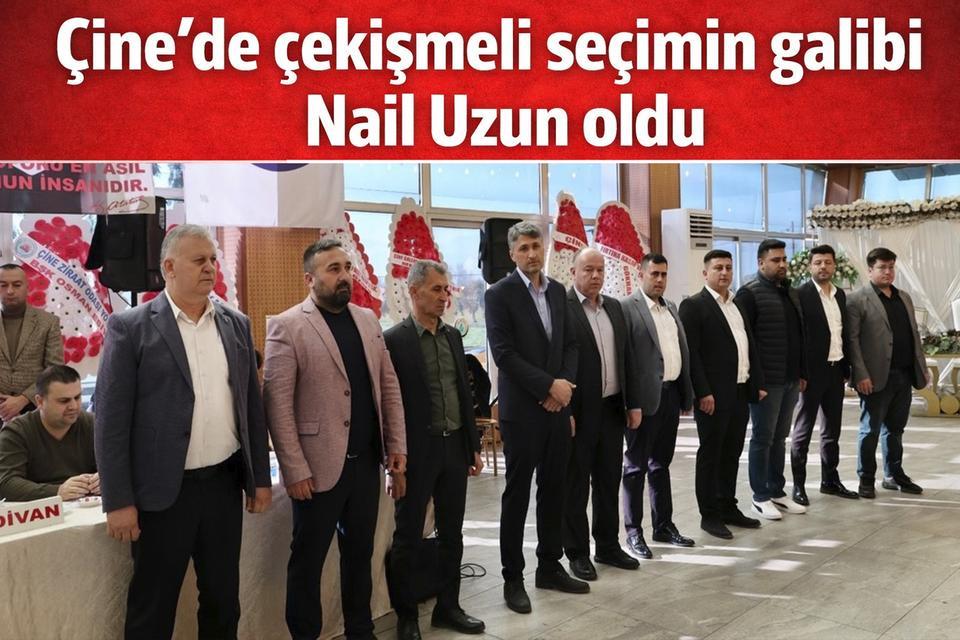 Çine’de seçimin galibi Nail Uzun oldu