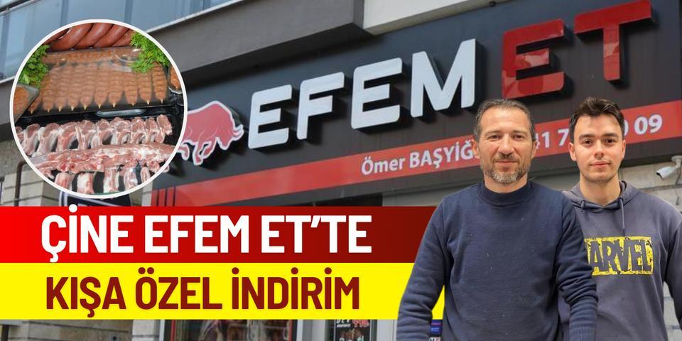 Çine Efem Et'te kışa özel indirim