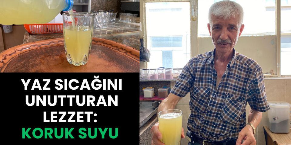 Yaz sıcağını unutturan lezzet: Koruk suyu