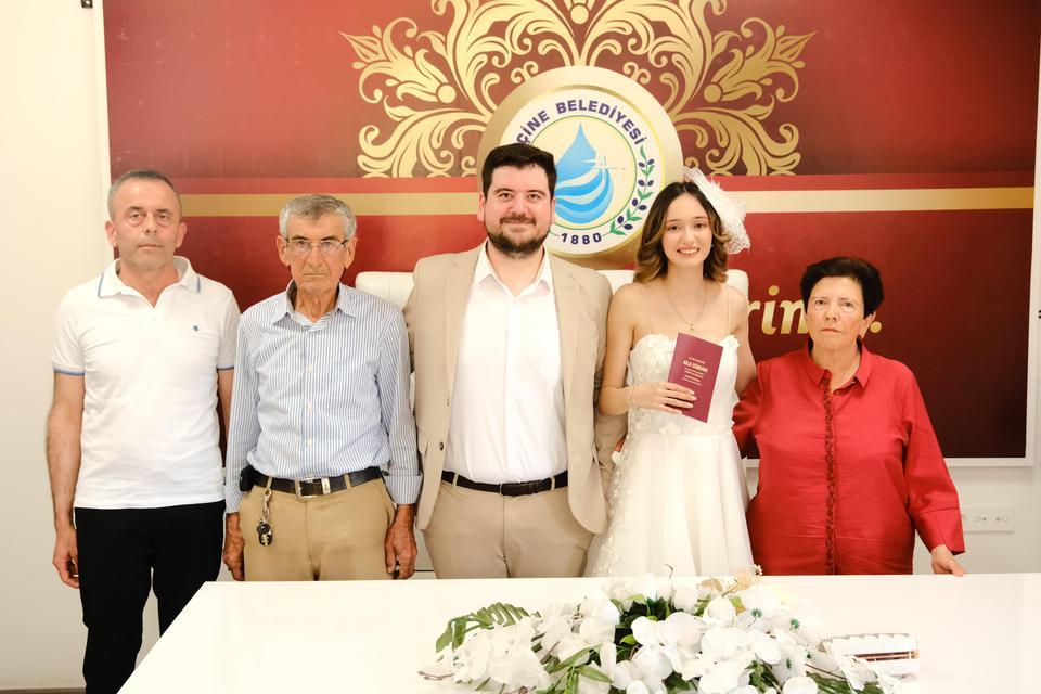 Çine'ye Karadenizli gelin
