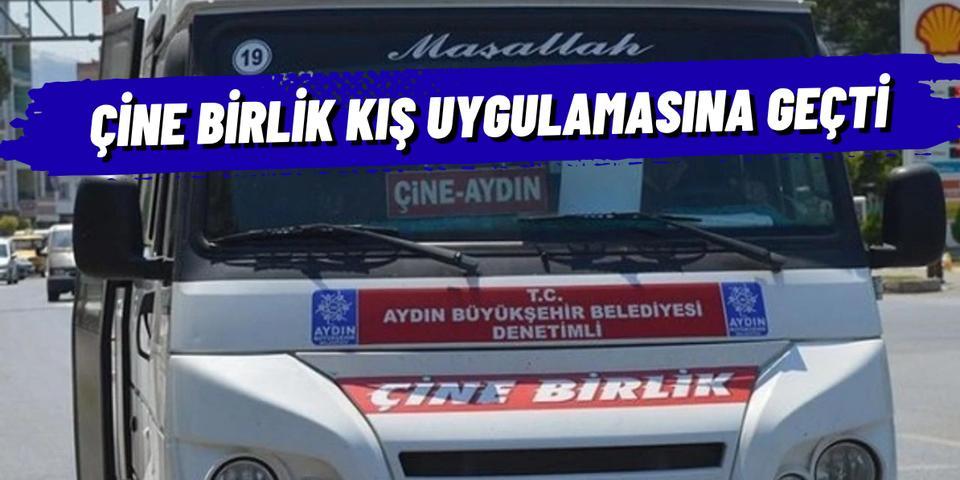 Çine birlik kış uygulamasına geçti