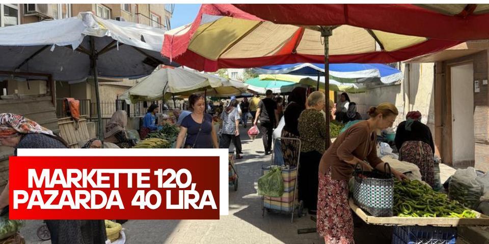 Markette 120, pazarda 40 lira