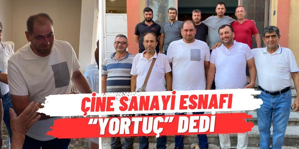 Çine Sanayi esnafı, "Yortuç" dedi