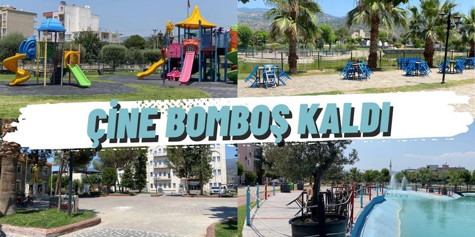 Çine bomboş kaldı
