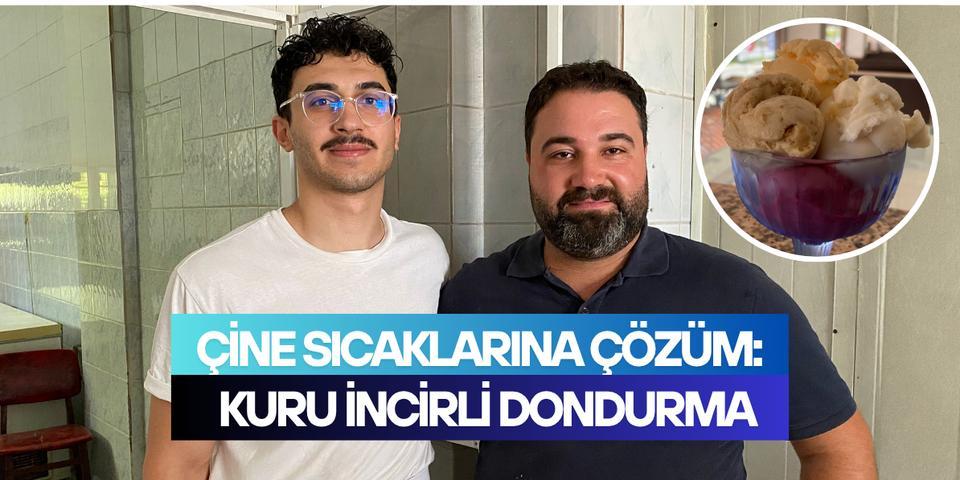 Çine sıcaklarına çözüm: Kuru incirli dondurma