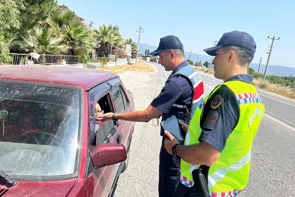 Karpuzlu’da jandarmadan denetim