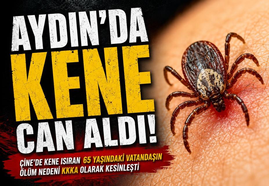 Aydın'da kene can aldı