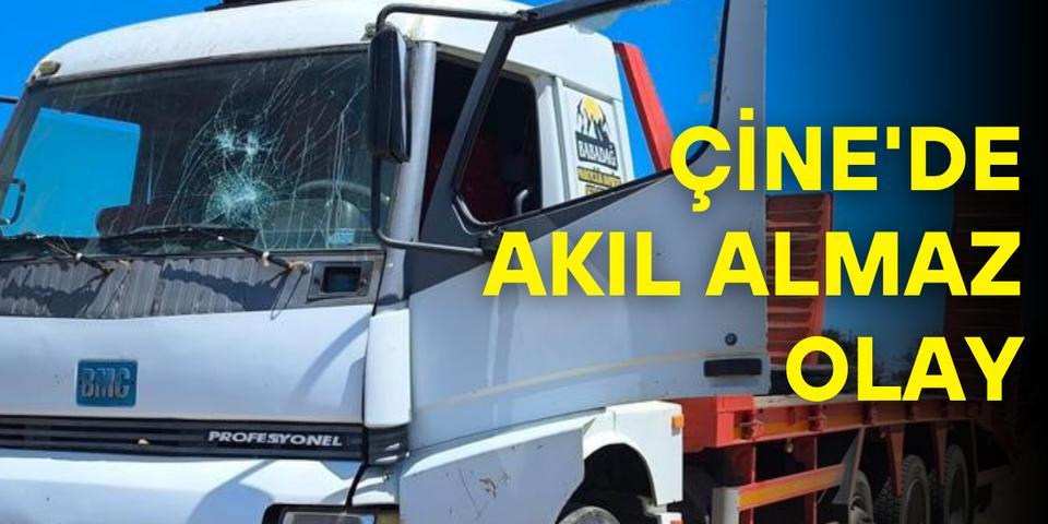Çine'de akıl almaz olay