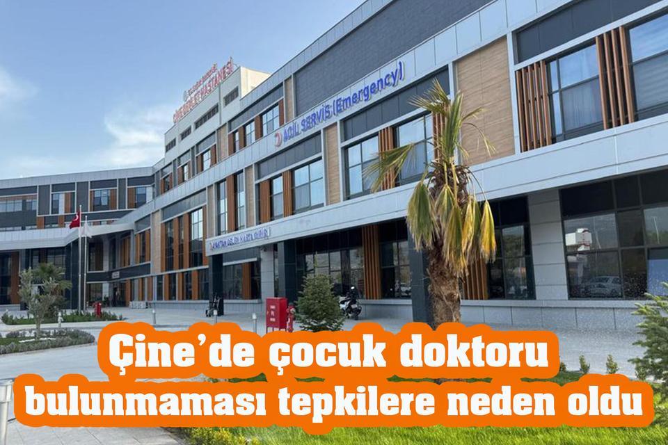 Çine’de çocuk doktoru bulunmaması tepkilere neden oldu