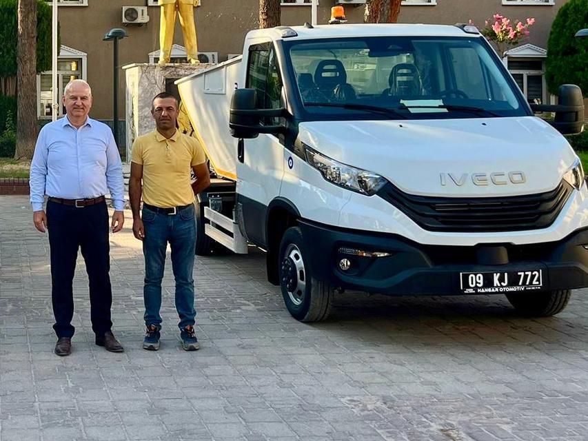 Çine Belediyesi, araç filosunu güçlendirmeye devam ediyor