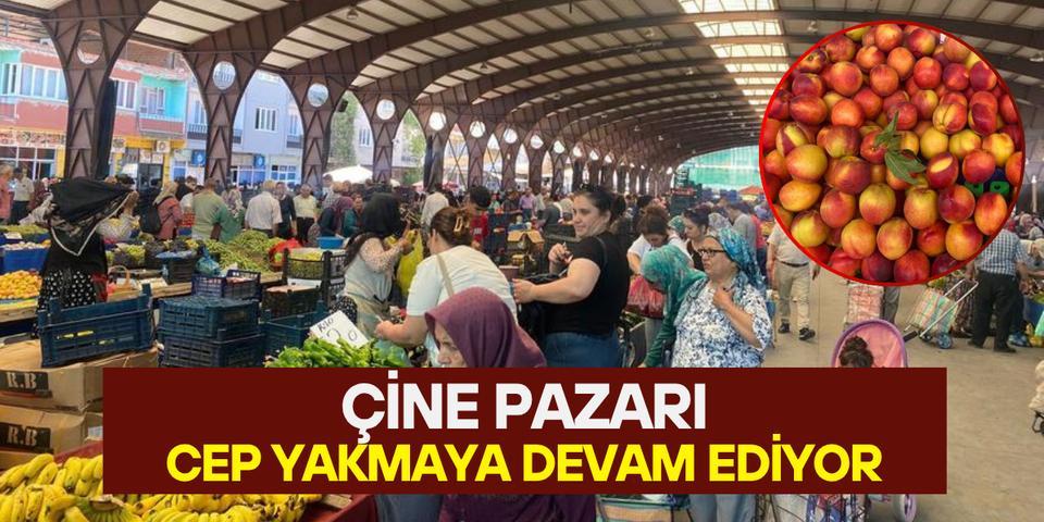 Çine pazarı cep yakmaya devam ediyor